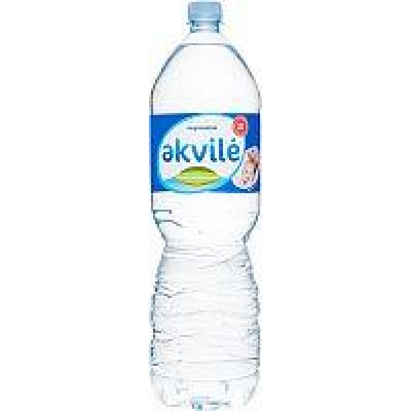 Naturāls minerālūdens AKVILE, negāzēts, 2l ( Iepak. x 6 )