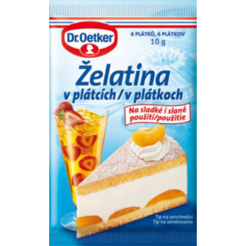 Vanilīna cukurs Dr.Oetker 16g ( Iepak. x 10 )