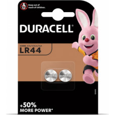 Baterijas DURACELL Alkaline LR44 1.5V, 2 gab./iepak.