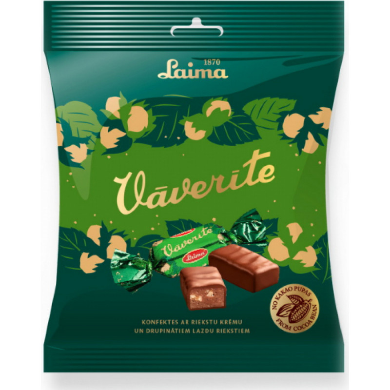 Konfektes LAIMA Vāverīte, 160 g ( Gab. x 3 )