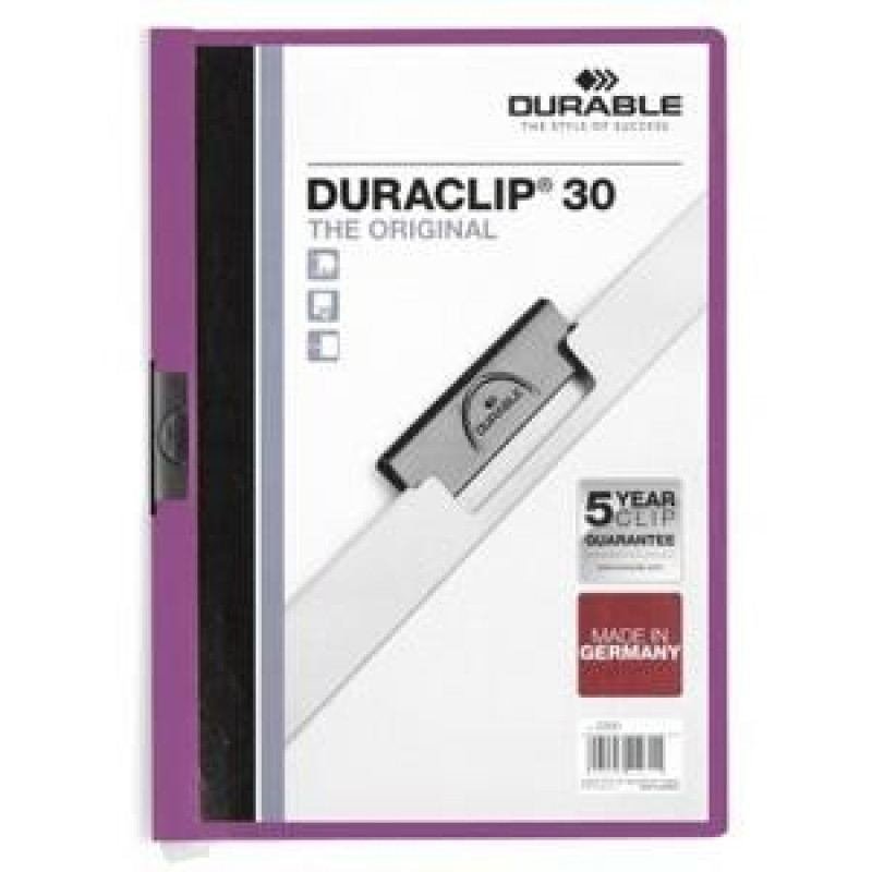 Mape Duraclip Original 30 DURABLE,  violēta