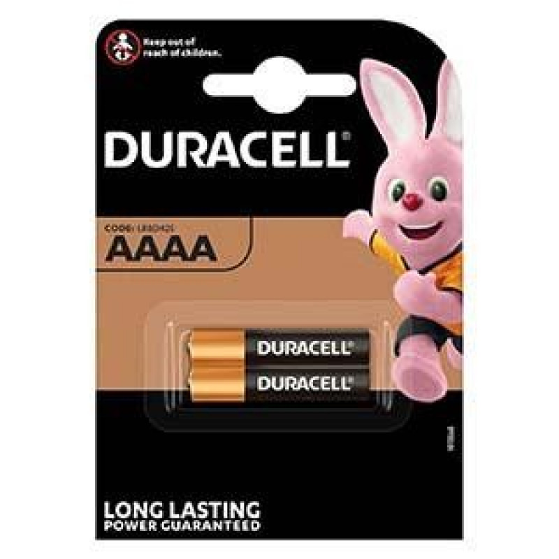 Baterijas AAAA 1.5V MX 2500 Alcaline 2gab.DURACELL