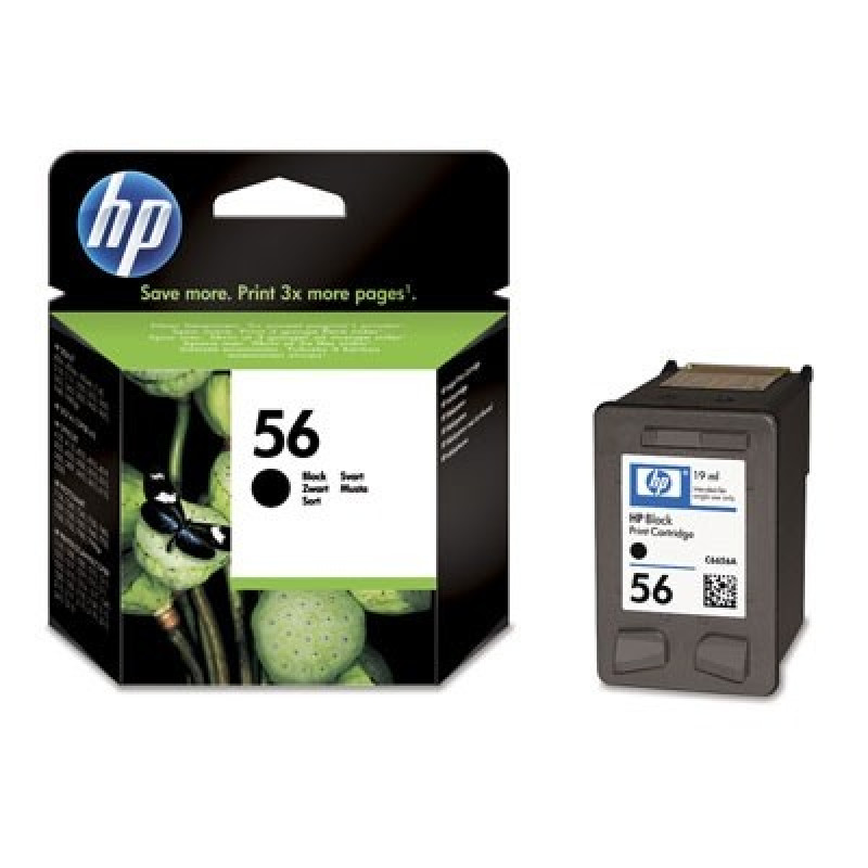 Hewlett-Packard HP Ink No.56 Black (C6656AE)