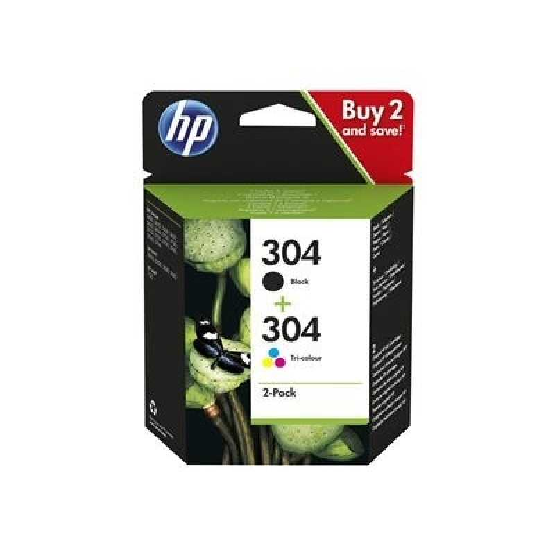 Hewlett-Packard HP Ink No.304 Combo Pack (3JB05AE)