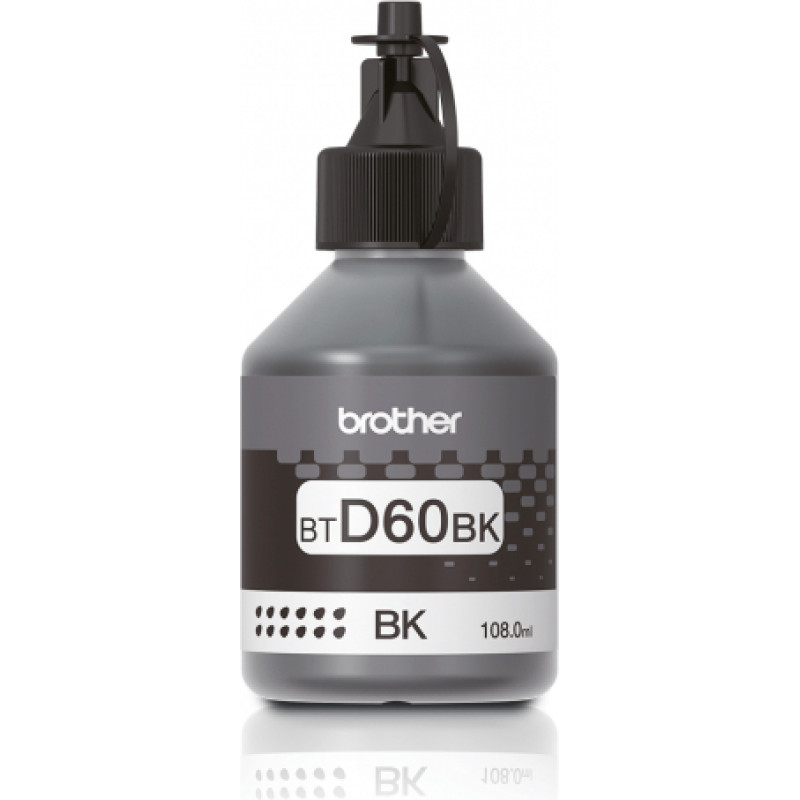 Brother Cartridge BTD60BK Inkjet, Black