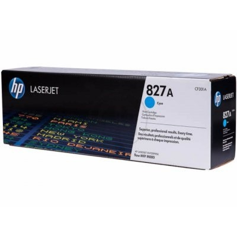 Hewlett-Packard HP Cartridge No.827A Cyan (CF301A)