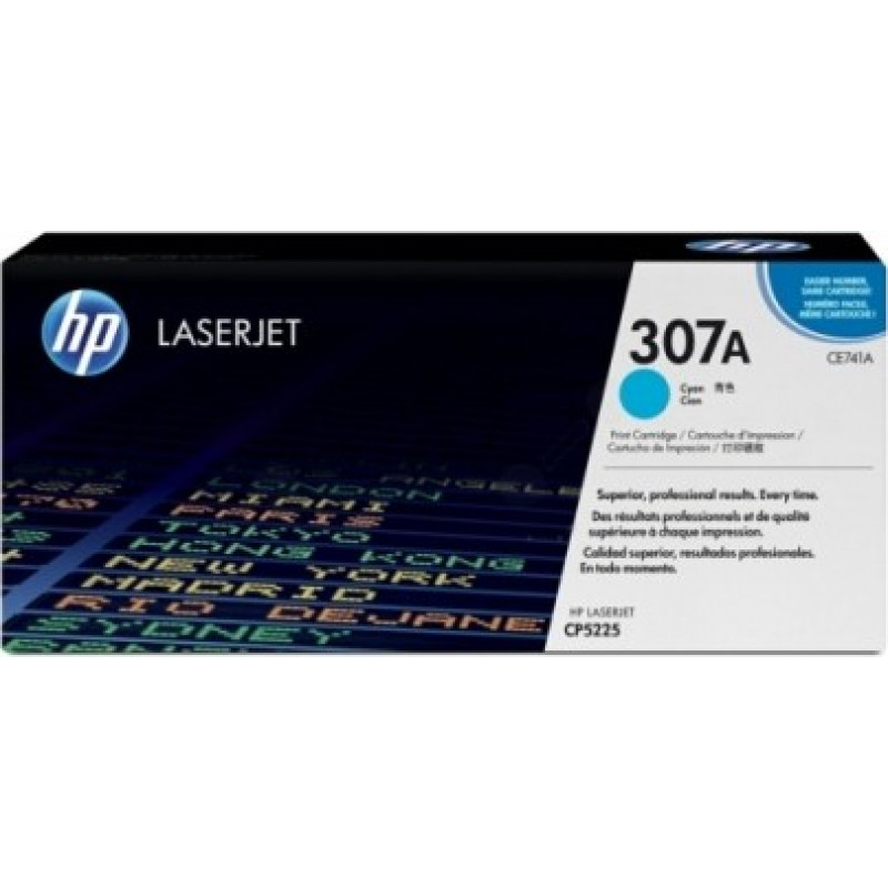 Hewlett-Packard HP Cartridge No.307A Cyan (CE741A)