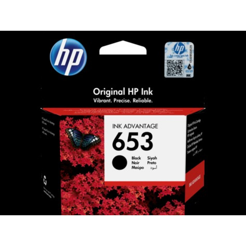 Hewlett-Packard HP Ink No.653 Black (3YM75AE)